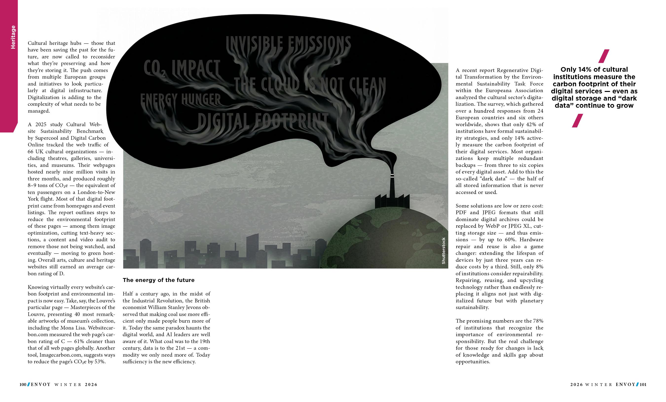 Envoy Magazine Interior Page